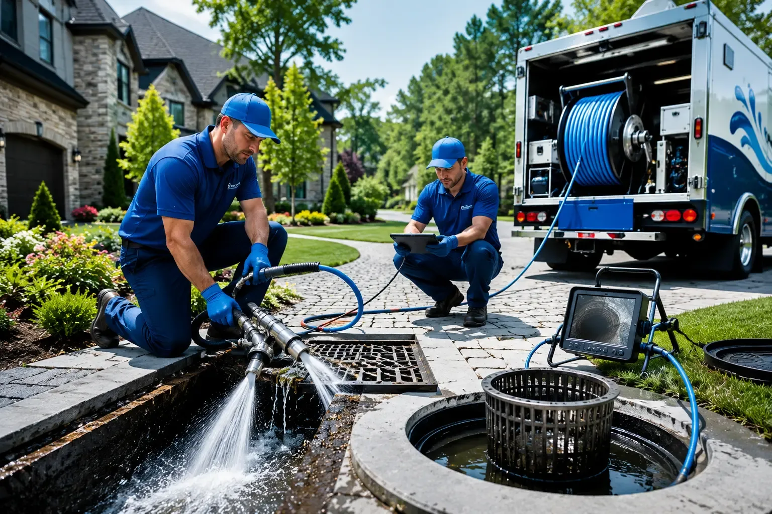 Local outdoor drain cleaning professionals in Doylestown, WI
